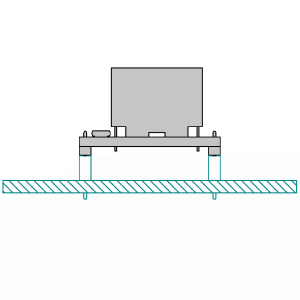 Pictogram for the network isolator EMOSAFE EN-100T