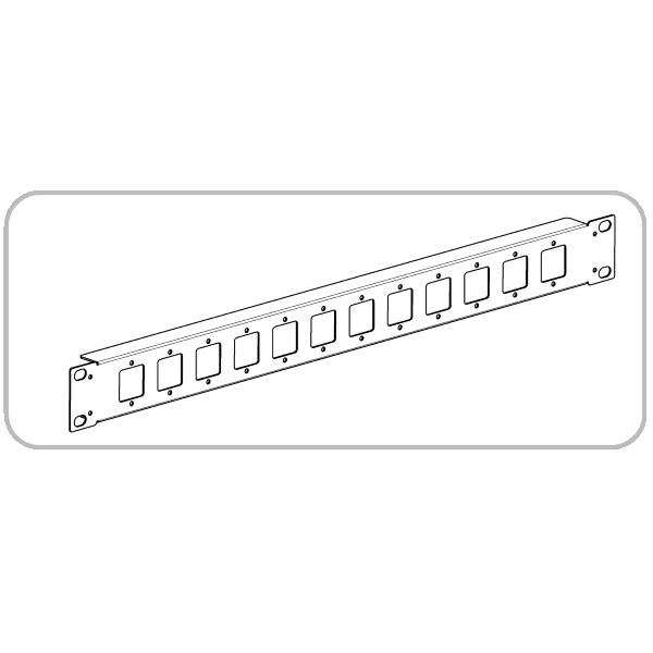 Piktogramm Rackpanel Z-EN50-RP von Netzwerkisolatoren EN-50