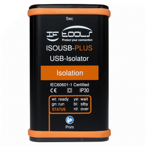 USB-Isolator ISOUSB-PLUS-BOX mit 12 Mbit/s zur galvanischen Trennung